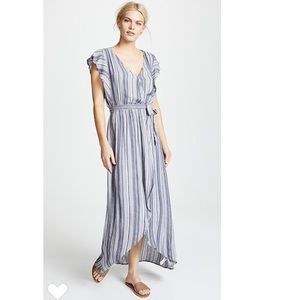 Splendid Chambray Striped Dress